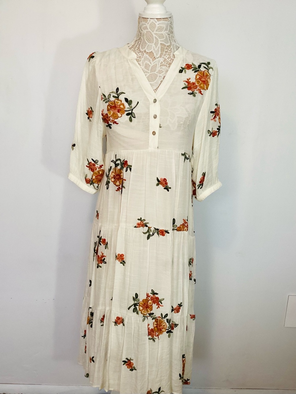 Summer Floral Maxi Dress